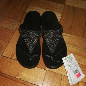 New Crocs sandals
